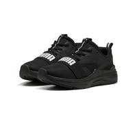 Sneaker PUMA "SOFTRIDE WIRED 2 JR", Damen, Gr. 36, schwarz-weiß (puma schwarz, puma weiß), Textil, Schuhe Sneaker, sportlicher Stil, atmungsaktives Obermaterial aus Air Mesh (42824734-36) puma schwarz