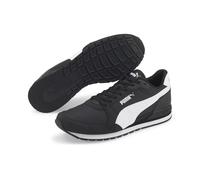 Sneaker PUMA "ST Runner v3 Sneakers" Gr. 38.5, schwarz-weiß (black white) Schuhe Puma (69700944-38,5)