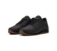 Puma ST Runner V4 L Unisex-Sneaker, Schwarz/Starkes Grau-Gum, 10.5 UK
