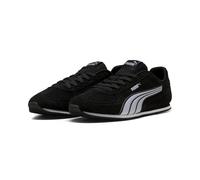 Sneaker PUMA "ST Track Reflect-X Sneakers Erwachsene", Herren, Gr. 42, schwarz silber metallic, Obermaterial: Synthetik, Textil, Rekonstituiertes Leder. Futter: Textil. Innensohle: Textil. Laufsohle: