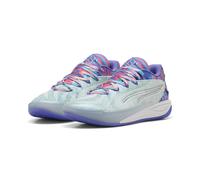 PUMA Stewie 4 Prism Basketball Schuhe Women, Schuhe, Weiß/Light Aqua, 42 White