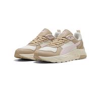 Sneaker PUMA "TRINITY 2 LT", Damen, Gr. 37,5, beige (warm weiß, powder pink, birch), Textil, Schuhe Sneaker, für sportliche Aktivitäten und Streetwear, mit SOFTFOAM+ Einlegesohle (78367619-37,5) warm