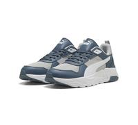 Sneaker PUMA "Trinity 2 Sneakers Erwachsene", Herren, Gr. 42, cool light gray weiß evening blau, Obermaterial: Synthetik, Textil. Futter: Textil. Innensohle: Textil. Laufsohle: Gummi, Synthetik, Schuh