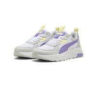 PUMA Trinity Lite Sneakers Teenager, PUMA White-Lavender Alert-Glacial Gray, 37 EU