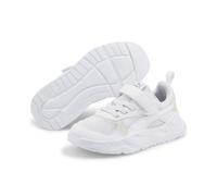 Sneaker PUMA "Trinity Sneakers Kinder", Kinder, Gr. 35, weiß (weiß silber metallic), Obermaterial: Synthetik, Textil; Futter: Textil; Innensohle: Textil; Laufsohle: Synthetik, Gummi, Schuhe Sneaker (2