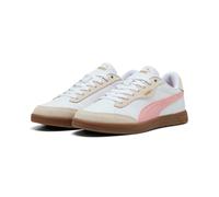 Sneaker PUMA "VIKKY STAR OG", Damen, Gr. 38,5, puma weiß, rosy outlook, Leder, unifarben, Schuhe Sneaker, Obermaterial aus Leder, leicht profilierte Gummilaufsohle (36130412-38,5) puma weiß, rosy outl