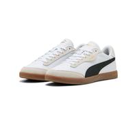 Sneaker PUMA "VIKKY STAR OG", Damen, Gr. 40, puma weiß, puma schwarz, vapor gray, Leder, unifarben, Schuhe Sneaker, für sportlichen Look im Alltag, mit Lederobermaterial, mit Schnürung (45736744-40) p