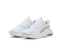 Sneaker PUMA "X-CELL NOVA FS", Damen, Gr. 39, puma weiß, puma silber, apple spritz, Textil, Schuhe Sneaker, mit Schnürung, Textil-Obermaterial, Synthetik-Laufsohle (66872716-39) puma weiß, puma silber