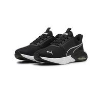 Sneaker PUMA "X-CELL NOVA FS", Damen, Gr. 42, schwarz-weiß (puma schwarz, puma weiß), Textil, unifarben, Schuhe Sneaker, mit Schnürung, Textil-Obermaterial, Synthetik-Laufsohle (79741033-42) puma schw