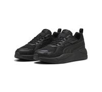 Sneaker PUMA "X-Ray 3 Sneakers Erwachsene", Damen, Gr. 37, grau (schwarz flat schwarz gray), Obermaterial: Textil, Synthetik. Futter: Textil. Innensohle: Textil. Laufsohle: Gummi, Schuhe Sneaker (5944
