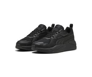 Sneaker PUMA "X-Ray 3 Sneakers Erwachsene", Damen, Gr. 42.5, grau (schwarz flat schwarz gray), Obermaterial: Textil, Synthetik. Futter: Textil. Innensohle: Textil. Laufsohle: Gummi, Schuhe Sneaker (59