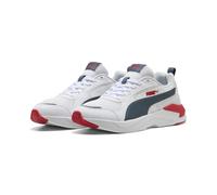 Sneaker PUMA "X-Ray 4 Light Sneakers Erwachsene", Herren, Gr. 37,5, weiß (weiß evening blau for all time rot), Obermaterial: Textil, Synthetik. Futter: Textil. Innensohle: Textil. Laufsohle: Gummi, Sy
