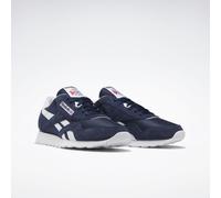 Sneaker REEBOK CLASSIC "CL NYLON", Herren, Gr. 44, blau (navy), Leder, Textil, Schuhe Sneaker (52879560-44) navy