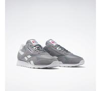 Sneaker REEBOK CLASSIC "CL NYLON", Herren, Gr. 45, grau, Leder, Textil, Schuhe Sneaker (95914339-45) grau