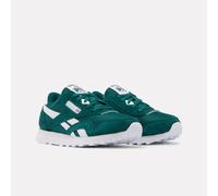 Sneaker REEBOK CLASSIC "CL NYLON", Mädchen, Gr. 37, grün (metalgrün, ftwrweiß, metalgrün), Leder, Synthetik, Textil, Schuhe Sneaker (34454063-37) metalgrün, ftwrweiß, metalgrün