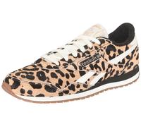 Sneaker REEBOK CLASSIC "CLASSIC AZ", Damen, Gr. 42,5, braun (cheetah, schwarz, chalk), Leder, Synthetik, Schuhe Sneaker, mit Animal Muster - Pony Hair (96685412-42,5) cheetah, schwarz, chalk