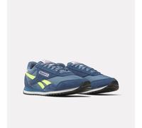 Sneaker REEBOK CLASSIC "CLASSIC AZ", Herren, Gr. 39, shadow, batik blau, solar acid gelb, Leder, Synthetik, Textil, Schuhe Sneaker (19126405-39) shadow, batik blau, solar acid gelb