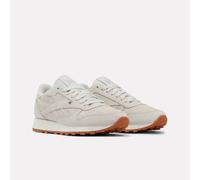 Sneaker REEBOK CLASSIC "CLASSIC LEATHER", Damen, Gr. 37,5, softgrau, chalk, gum, Leder, Schuhe Sneaker (36051555-37,5) softgrau, chalk, gum