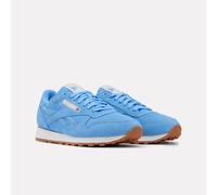 Sneaker REEBOK CLASSIC "CLASSIC LEATHER", Herren, Gr. 41, blau (periblau, chalk, gum), Leder, Schuhe Sneaker (66792065-41) periblau, chalk, gum