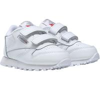 Reebok Classic Leather 2V, Sneaker, White/Carbon/Vector Blue,