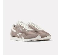 Sneaker REEBOK CLASSIC "CLASSIC NYLON", Damen, Gr. 37, gritty grau, gritty grau, chalk, Leder, Synthetik, Textil, Schuhe Sneaker (21710162-37) gritty grau, gritty grau, chalk