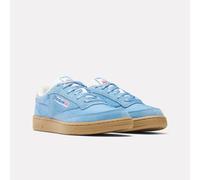 Sneaker REEBOK CLASSIC "CLUB C 85", Damen, Gr. 39, essentialblau, chalk, gum, Leder, Synthetik, Textil, Schuhe Sneaker (43445662-39) essentialblau, chalk, gum