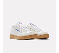 Sneaker REEBOK CLASSIC "CLUB C 85", Damen, Gr. 40, ftwrweiß, barelygrau, gum, Leder, Synthetik, Textil, Schuhe (18445110-40) ftwrweiß, barelygrau, gum