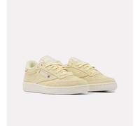 Sneaker REEBOK CLASSIC "CLUB C 85", Damen, Gr. 41, chalk, rawgelb, simplebiege, Leder, Schuhe Sneaker (42095352-41) chalk, rawgelb, simplebiege