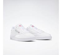 Sneaker REEBOK CLASSIC "CLUB C 85", Herren, Gr. 44, weiß (weiß, sheer, grau), Leder, Schuhe Sneaker (47617038-44) weiß, sheer, grau