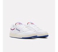 Sneaker REEBOK CLASSIC "CLUB C 85", Herren, Gr. 47, ftwrweiß, classiccobalt, vectorrot, Leder, Textil, Schuhe Sneaker (68104726-47) ftwrweiß, classiccobalt, vectorrot