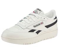 Sneaker REEBOK CLASSIC "CLUB C DOUBLE REVENGE", Damen, Gr. 40,5, schwarz (chalk, cschwarz, chalk), Synthetik, Textil, Schuhe Sneaker (97639401-40,5) chalk, cschwarz, chalk