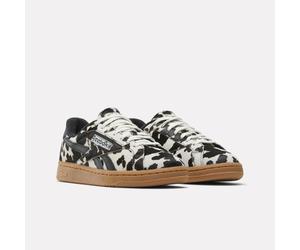 Sneaker REEBOK CLASSIC "CLUB C GROUNDS UK", Damen, Gr. 41, schwarz-weiß (chalk, schwarz, gum), Leder, Synthetik, Schuhe Sneaker (11511363-41) chalk, schwarz, gum