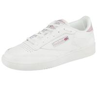 Sneaker REEBOK CLASSIC "CLUB C", Jungen, Gr. 37, chalk, chalk, smokeyrose, Leder, Schuhe Sneaker (25567460-37) chalk, chalk, smokeyrose