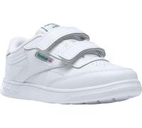 Sneaker REEBOK CLASSIC "CLUB C", Mädchen, Gr. 25, weiß, Leder, Synthetik, Schuhe Sneaker, mit Klettverschluss (41668019-25) weiß
