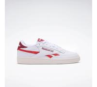 Sneaker REEBOK CLASSIC "CLUB C REVENGE", Gr. 40, ftwrweiß, energyrot, chalk, Leder, Synthetik, Textil, Schuhe (82555660-40) ftwrweiß, energyrot, chalk