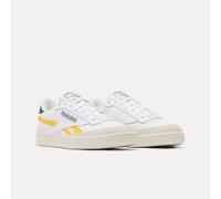 Sneaker REEBOK CLASSIC "CLUB C REVENGE", Herren, Gr. 42,5, gelb (ftwrweiß, alwaysgelb, batikblau), Leder, Synthetik, Textil, Schuhe Sneaker (48355833-42,5) ftwrweiß, alwaysgelb, batikblau