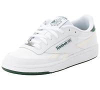Sneaker REEBOK CLASSIC "CLUB C REVENGE", Jungen, Gr. 34,5, weiß (weiß, schwarzgrün, vintagechalk), Synthetik, Textil, Schuhe Sneaker (20674363-34,5) weiß, schwarzgrün, vintagechalk