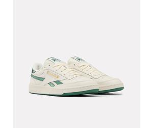 Sneaker REEBOK CLASSIC "CLUB C REVENGE VINTAGE", Damen, Gr. 39, beige (chalk, chalk, grün), Leder, Schuhe Sneaker (81979918-39) chalk, chalk, grün