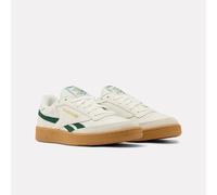 Sneaker REEBOK CLASSIC "CLUB C REVENGE VINTAGE", Herren, Gr. 38,5, chalk, schwarzgrün, gum, Leder, Schuhe Sneaker (92933221-38,5) chalk, schwarzgrün, gum