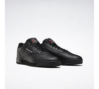 Sneaker REEBOK CLASSIC "EXOFIT LO CLEAN LOGO INT", Herren, Gr. 41, silber (int, schwarz, silber, silber), Leder, Schuhe Sneaker (13430605-41) int, schwarz, silber, silber