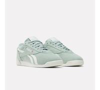Sneaker REEBOK CLASSIC "F/S LO", Damen, Gr. 38,5, grün (hybridgrün, chalk, chalk), Leder, Synthetik, Schuhe Sneaker (53877623-38,5) hybridgrün, chalk, chalk