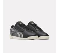 Sneaker REEBOK CLASSIC "F/S LO", Damen, Gr. 38, schwarz (almostschwarz, vintagechalk, reeboklightgold), Leder, Synthetik, Textil, Schuhe Sneaker (69467261-38) almostschwarz, vintagechalk, reeboklightg