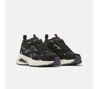Sneaker REEBOK CLASSIC "REEBOK CHARGE RUN", Damen, Gr. 37, schwarz, vintage chalk, new titanium, Leder, Synthetik, Schuhe Sneaker (81989857-37) schwarz, vintage chalk, new titanium