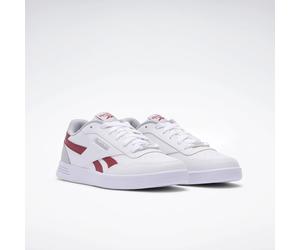 Sneaker REEBOK CLASSIC "REEBOK COURT ADVANCE", Herren, Gr. 42,5, ftwrweiß, retrorot, grau1, Synthetik, Schuhe Sneaker (85835949-42,5) ftwrweiß, retrorot, grau1