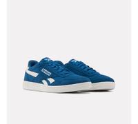 Sneaker REEBOK CLASSIC "REEBOK COURT ADVANCE", Herren, Gr. 44, athleticblau, chalk, chalk, Leder, Synthetik, Textil, Schuhe Sneaker (65508266-44) athleticblau, chalk, chalk