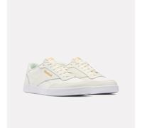 Sneaker REEBOK CLASSIC "REEBOK COURT ADVANCE", Herren, Gr. 45,5, beige (chalk, ftwrweiß, goldmetallic), Synthetik, Schuhe Sneaker (82178404-45,5) chalk, ftwrweiß, goldmetallic