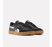 Sneaker REEBOK CLASSIC "REEBOK FORTE LOUNGER", Herren, Gr. 44, schwarz (schwarz, ftwrweiß, gum), Leder, Synthetik, Schuhe Sneaker (87817217-44) schwarz, ftwrweiß, gum