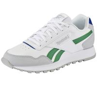 Sneaker REEBOK CLASSIC "REEBOK GLIDE", Jungen, Gr. 34,5, weiß, grau1, classiccobalt, Synthetik, Schuhe Sneaker (35952531-34,5) weiß, grau1, classiccobalt