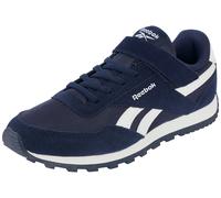 Sneaker REEBOK CLASSIC "REEBOK GLIDE LOW ELASTIC & TOP STRAP", Mädchen, Gr. 33, blau (vectornavy, vectornavy, weiß), Leder, Synthetik, Textil, Schuhe Sneaker (95113649-33) vectornavy, vectornavy, weiß
