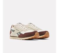 Sneaker REEBOK CLASSIC "REEBOK GLIDE LOW", Damen, Gr. 45, classic beige, campus braun, grit grün, Leder, Synthetik, Textil, Schuhe (24789150-45) classic beige, campus braun, grit grün